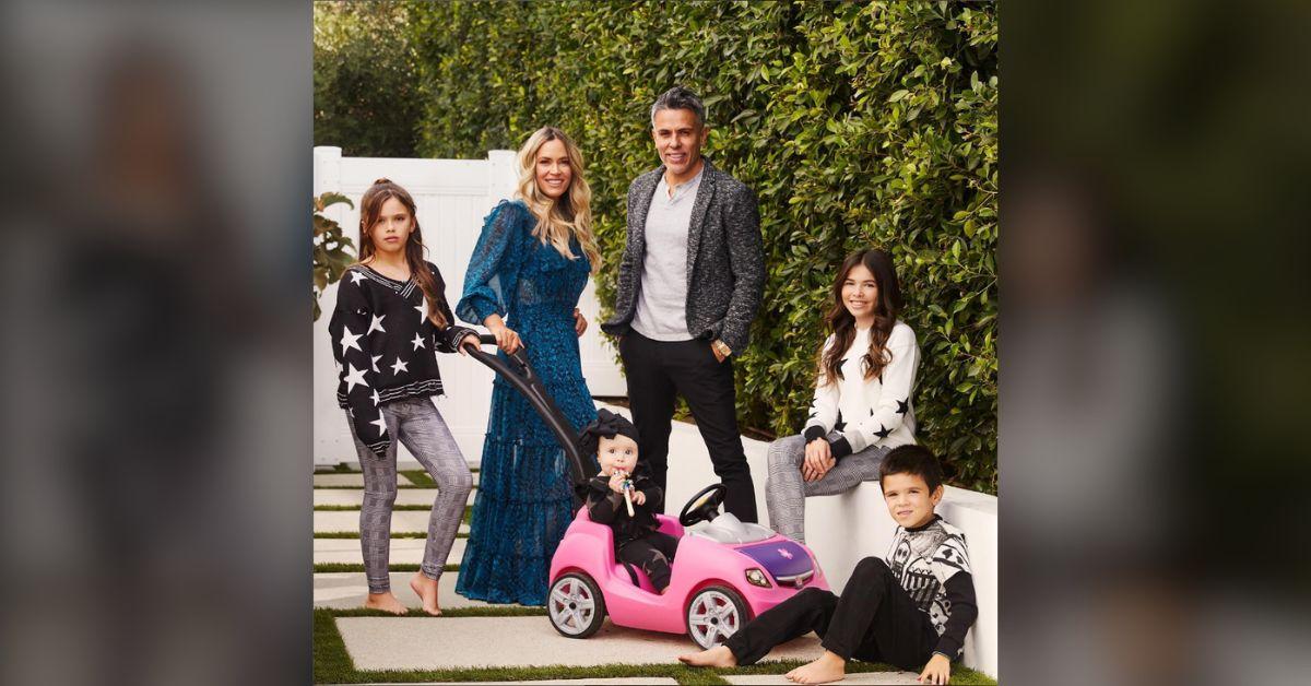 Photo of Teddi Mellencamp and Edwin, Slate, Cruz and Dove Arroyave.