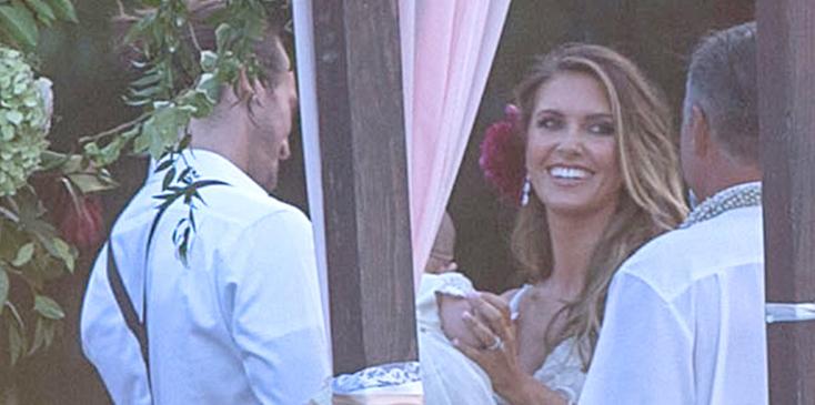 audrina patridge wedding dress photos