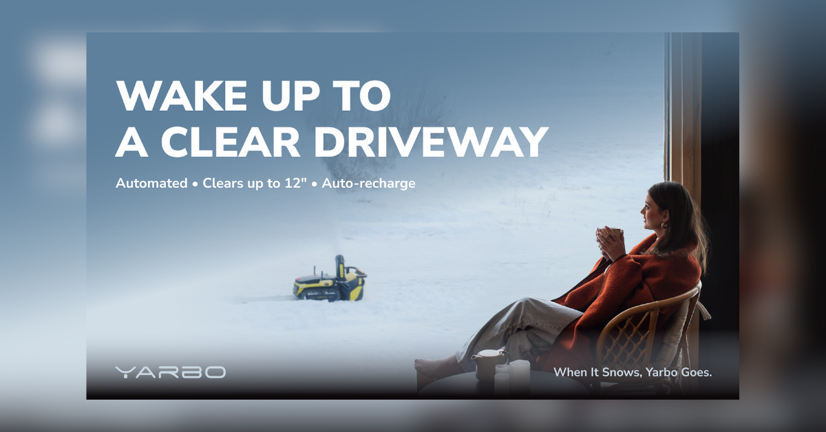 a new approach to winter living yarbo showcases snow removal innovation in aspen