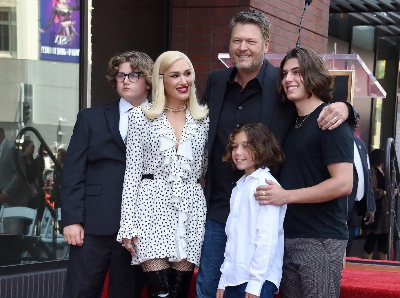 blake shelton learned quickly stepdad gwen stefani kids