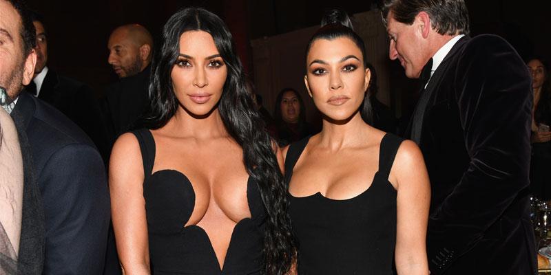 Kim Kardashian, Kourtney and Khloe strip off for lingerie line, we wish for  their curves - OK! Magazine