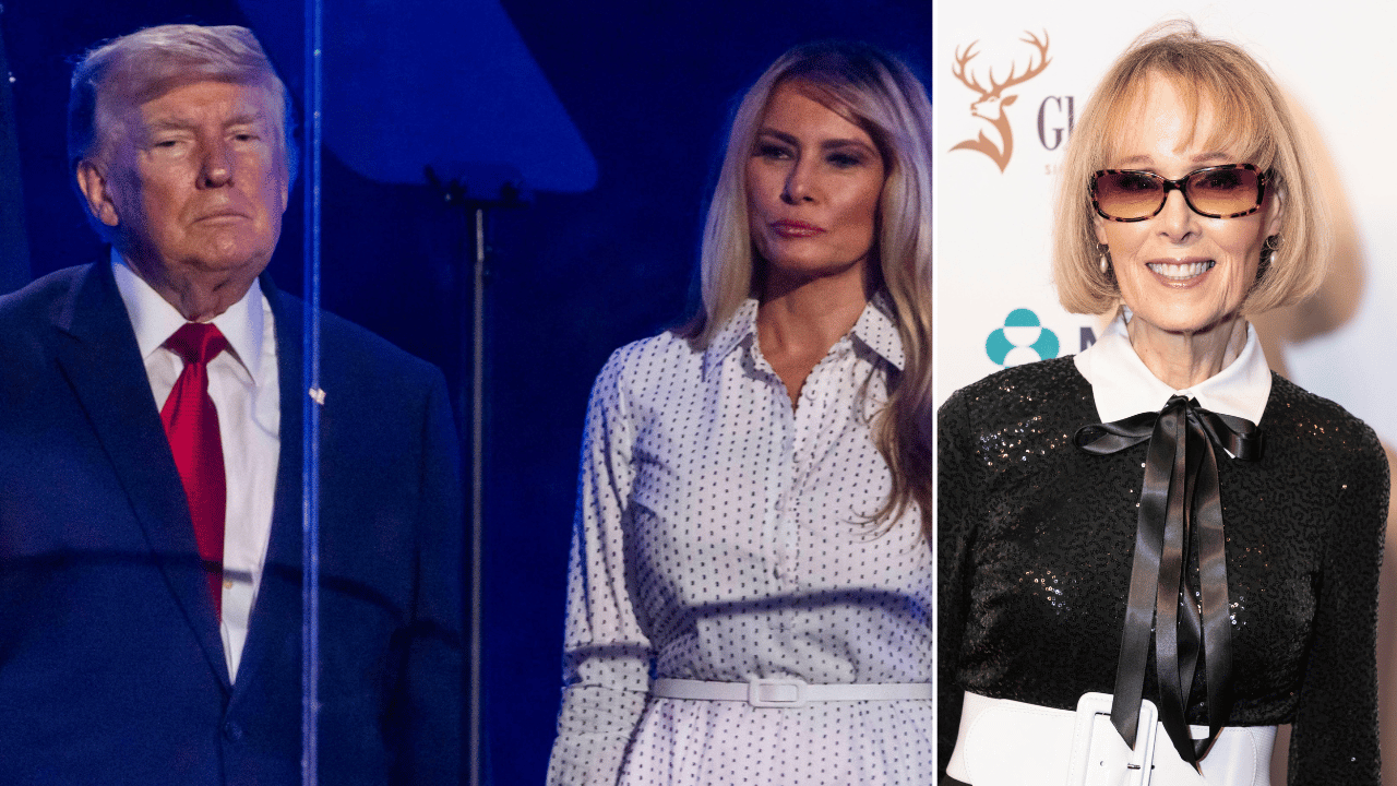 Donald Trump ; Melania Trump ; E. Jean Carroll