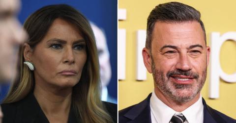 Photo of Melania Trump and Jimmy Kimmel