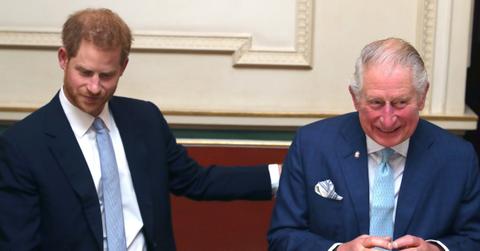 prince harry prince charles havent spoken meeting