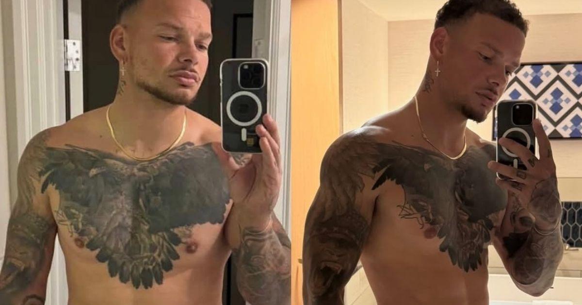 kane brown shares shirtless photos revealing fitness transformation