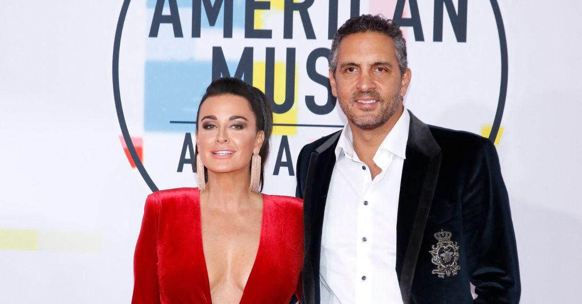 Photo of Kyle Richards and Mauricio Umansky