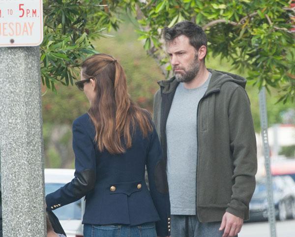 Ben affleck jennifer garner sad divorce