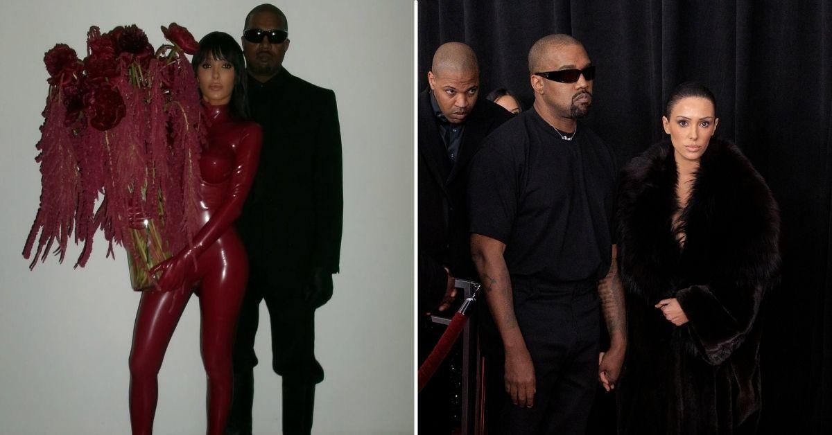 Photo of Bianca Censori showed off her curves in a skin-tight all-red jumpsuit.