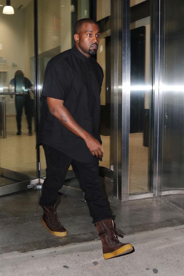 Kanye West Packs On 'At Least 15 Pounds' During Kim Kardashian's Second ...