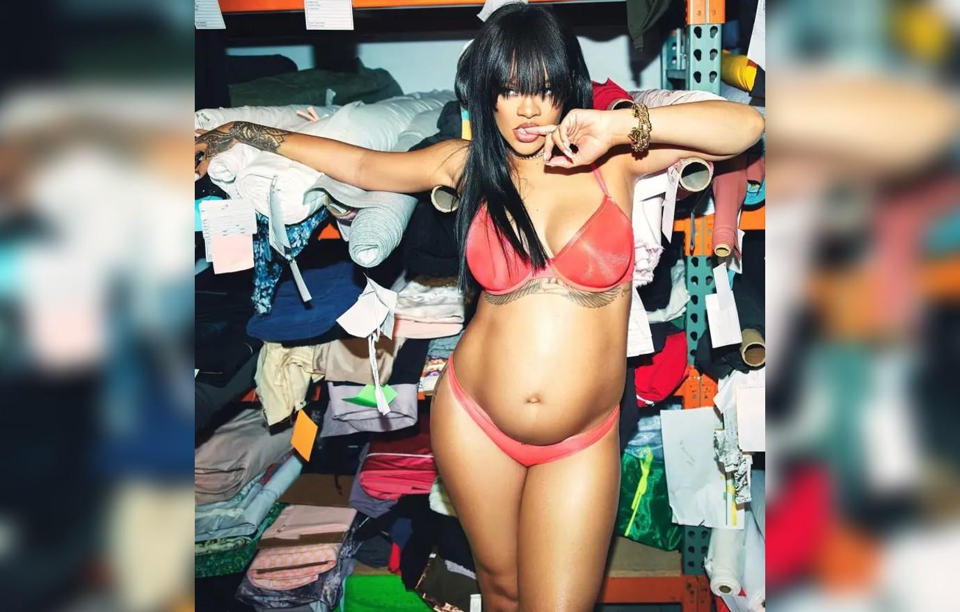 Rihanna SEXY Photos: Singer Dons HOT Pink Lingerie For 'Savage X