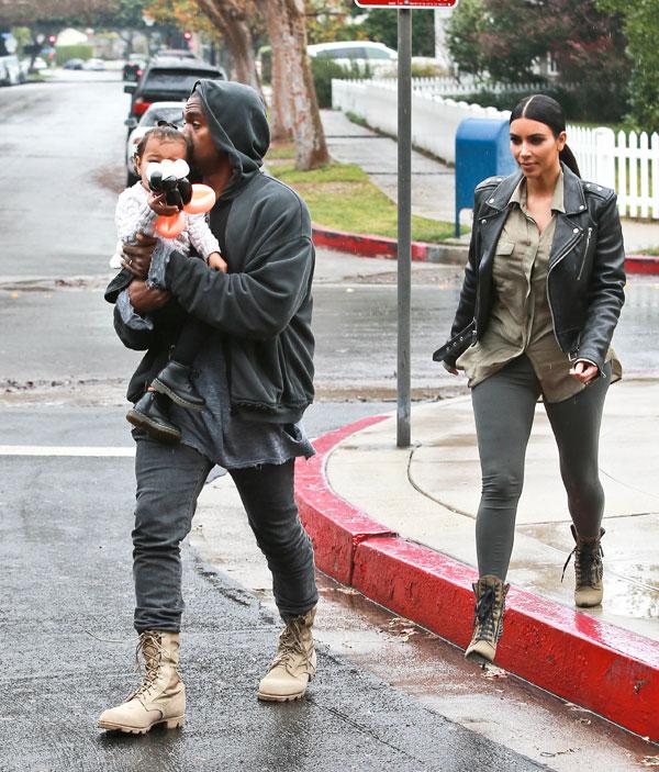 Kanye 2024 combat boots