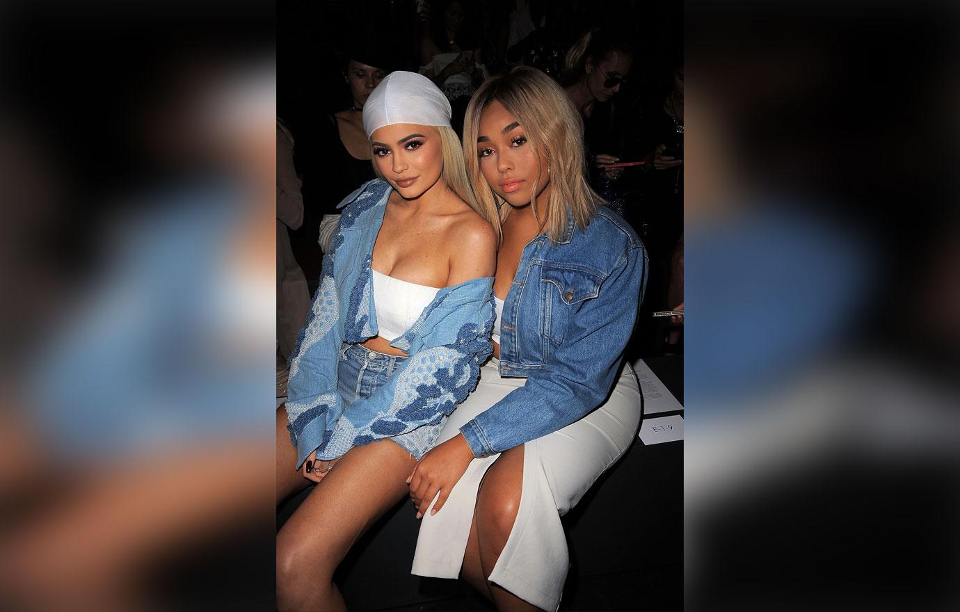 Kylie Jenner and Jordyn Woods re seen at the Jonathan Simkhai show