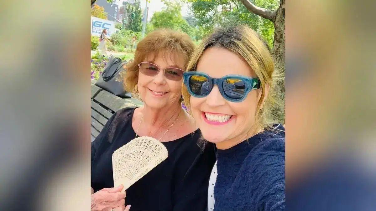 Photo of Savannah Guthrie acknowledged her mom may be dead.