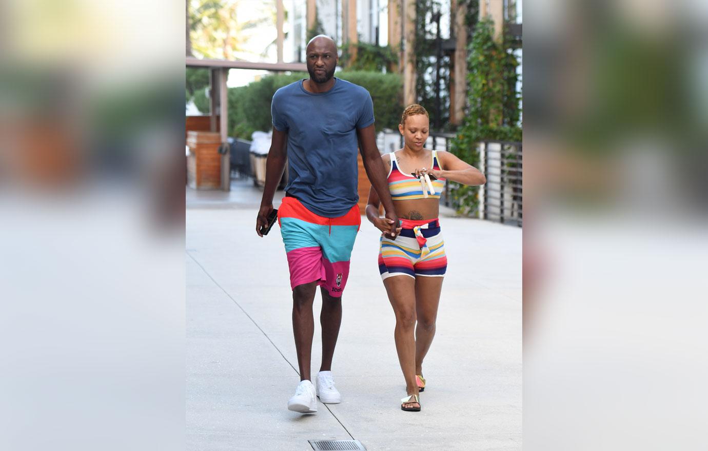 //lamar odom sabrina parr pool miami