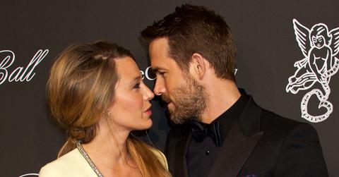 Blake Lively and Ryan Reynolds arrive at the 2014 Angel Ball in New York City