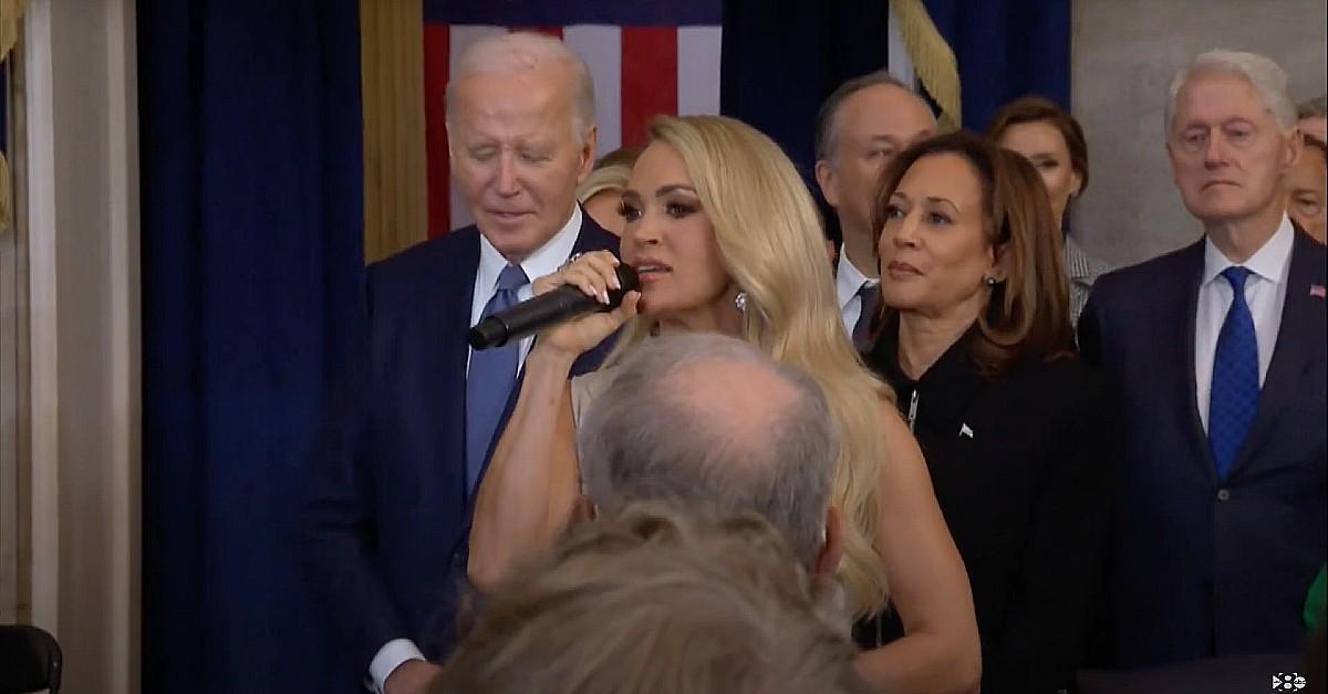 carrie underwood had technical difficulties at the inauguration