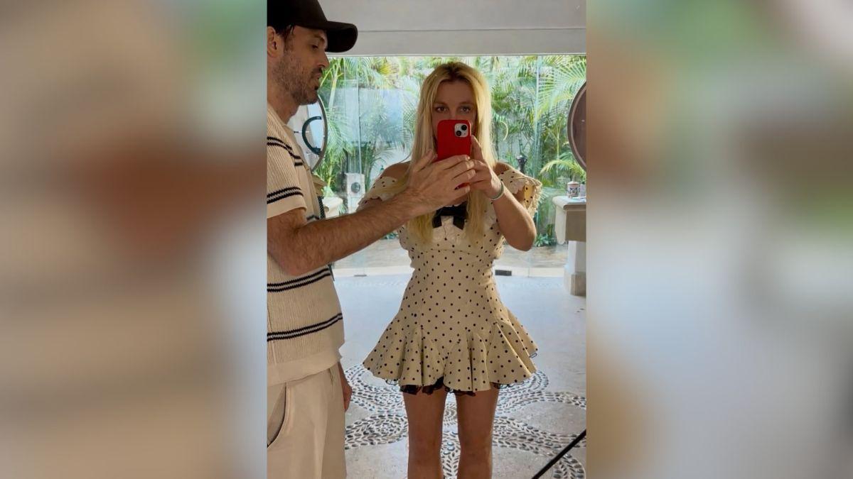 image of Britney Spears has been seen with her sons post-arrest. 