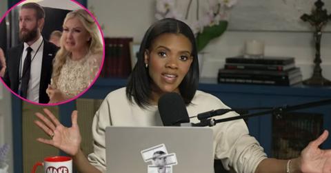 composite photo of erika kirk and candace owens