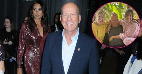 Photo of Bruce, Emma, Scout and Tallulah Willis