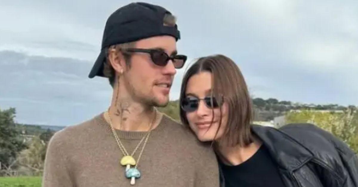 image of Justin and Hailey Bieber shared intimate new photos.