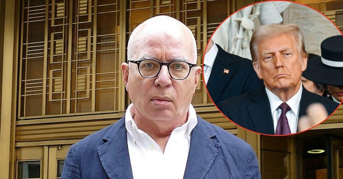 image of Donald Trump's biographer, Michael Wolff, discussed the president's gross habits.