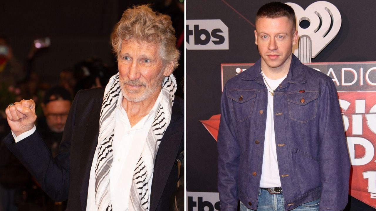 Image of Roger Waters criticized Ed Sheeran for removing Macklemore from his tour over his pro-Palestinian remarks.