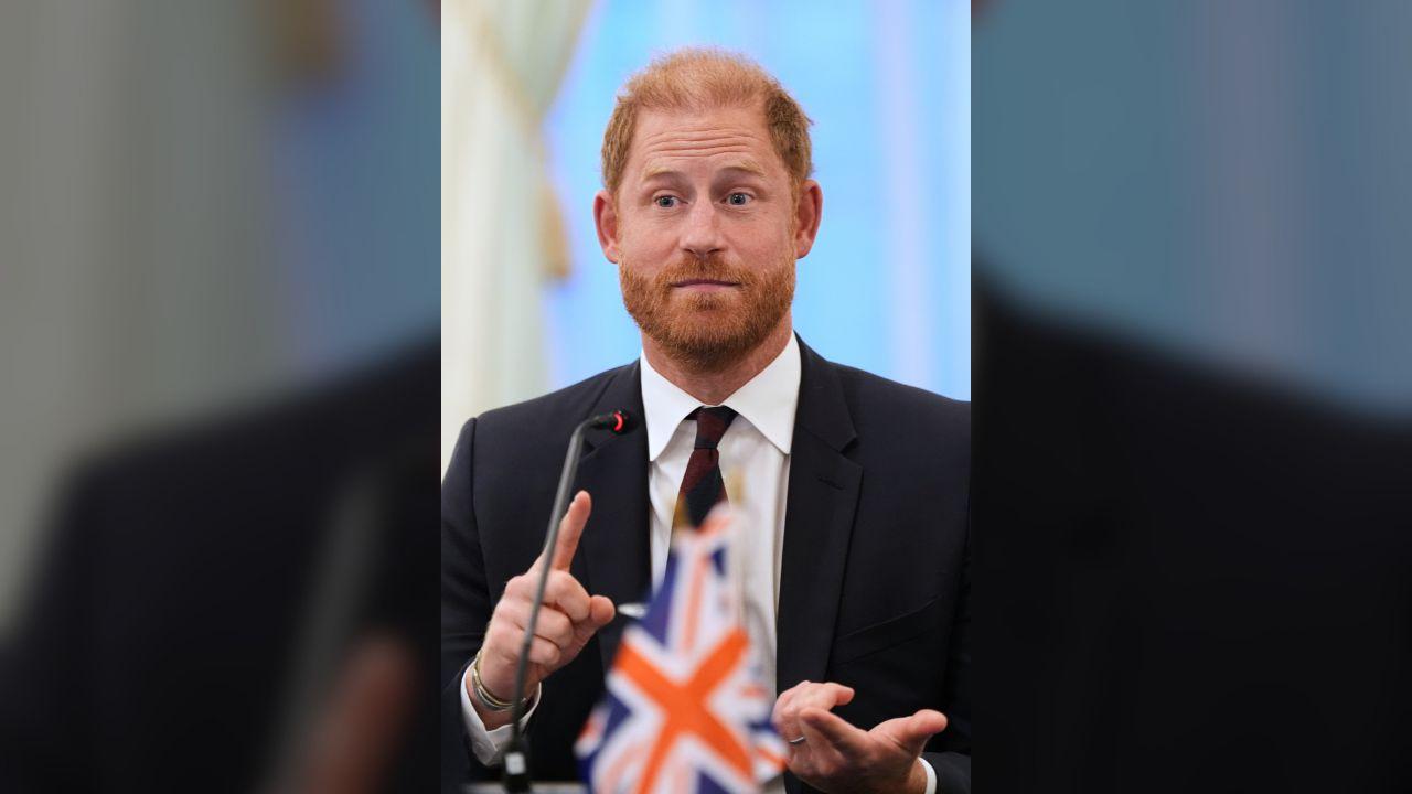 Image of Prince Harry reunited his family with King Charles III in July after four years.
