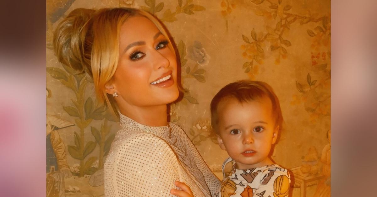 Photo of Paris Hilton and son Phoenix