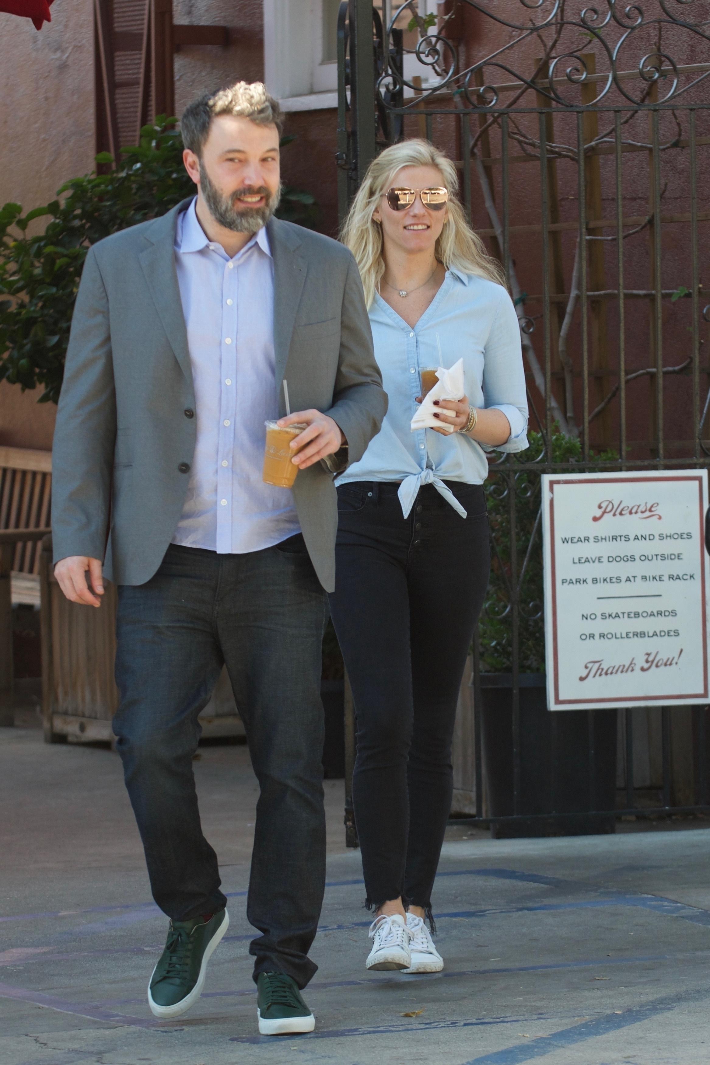 Ben Affleck and Lindsay Shookus grab lunch together