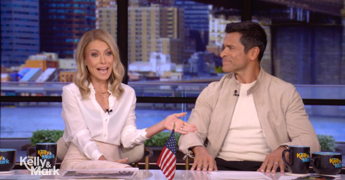 kelly ripa scolds mark consuelos not wearing helmet citi bike nyc