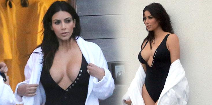 kim kardashian post baby weight bikini body