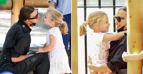 irina shayk daughter lea nyc playground ok