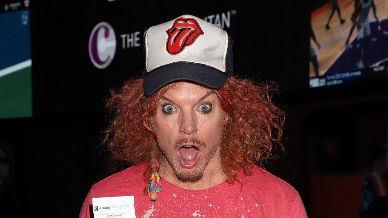 image of Carrot Top was hospitalized in September after reportedly being found unresponsive at his Las Vegas home.