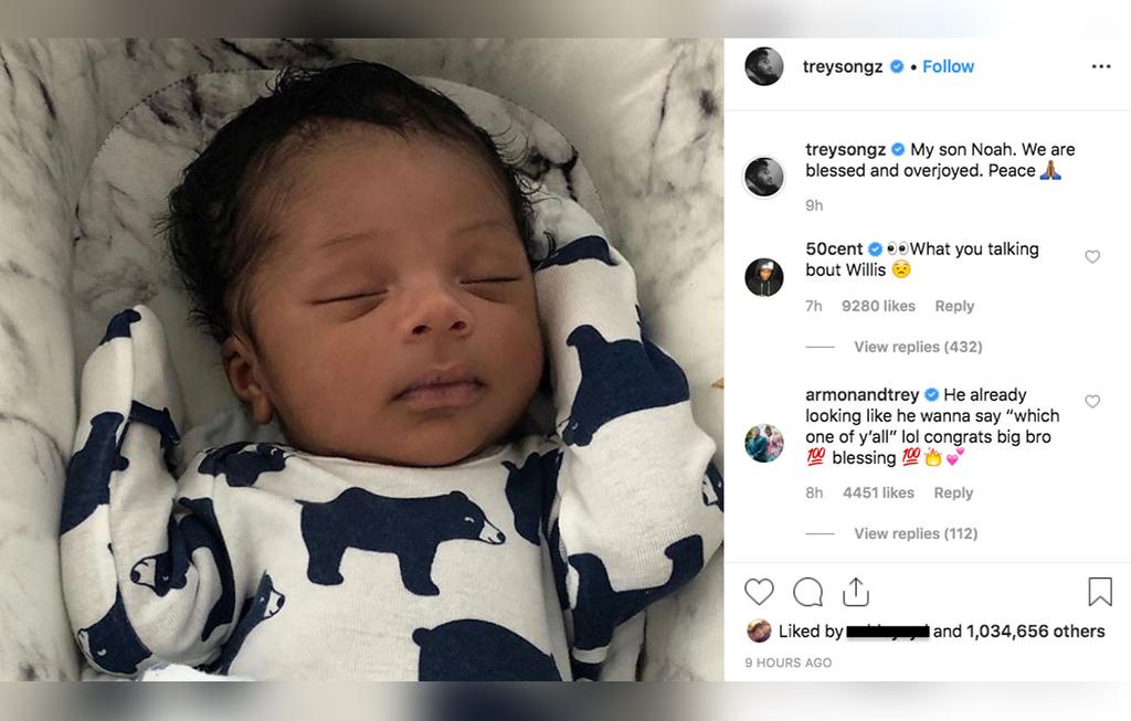 Trey Songz Surprise Announces He Has A Son, Lori Harvey Reacts