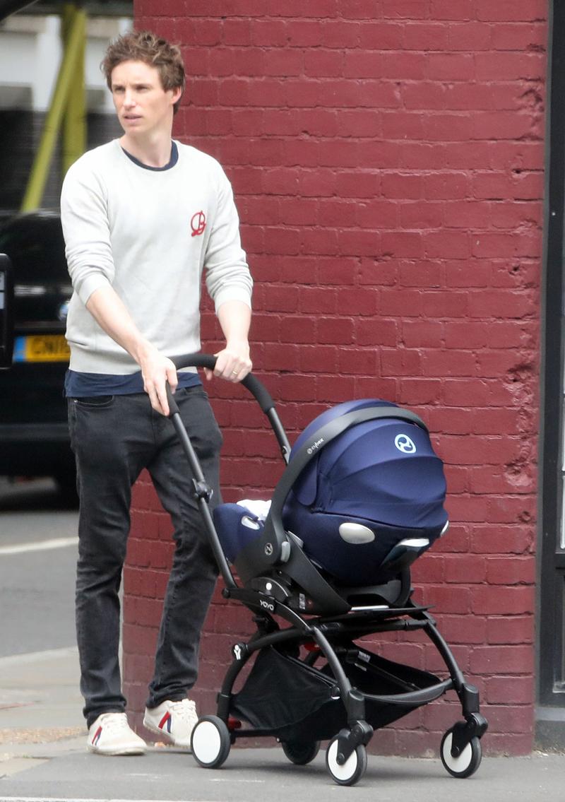 *EXCLUSIVE* Eddie Redmayne and Hannah Bagshawe take a step out as new parents