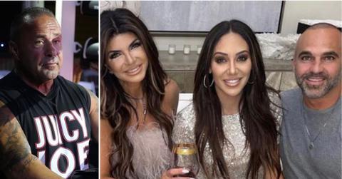 Composite photo of Joe Giudice, Teresa Giudice, Melissa Gorga and Joe Gorga