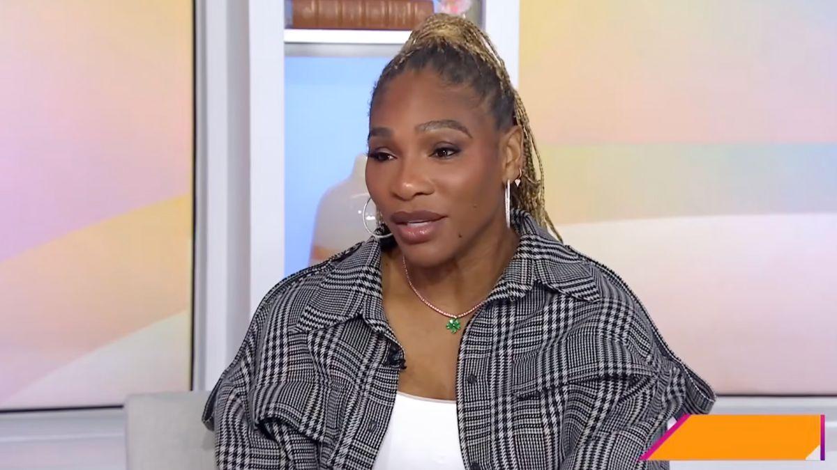 Image of Serena Williams gushed over her sister Venus' wedding.