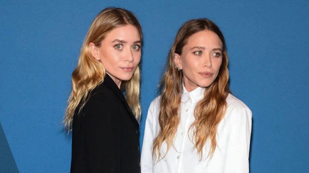 Photo of Mary-Kate and Ashley Olsen were seen out for lunch in NYC on Thursday, April 30.