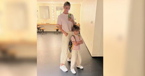 Photo of Amanda Kloots and son Elvis.