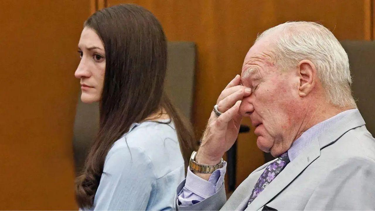 Image of Lindsay Clancy and lawyer