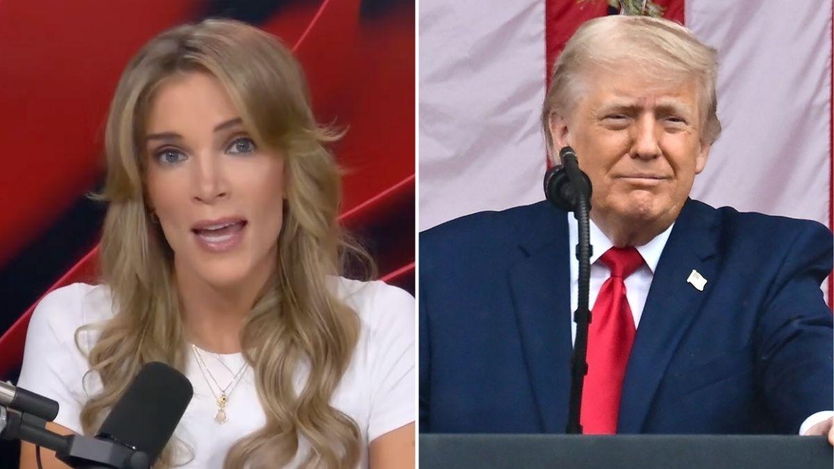 Photo of Megyn Kelly and Donald Trump