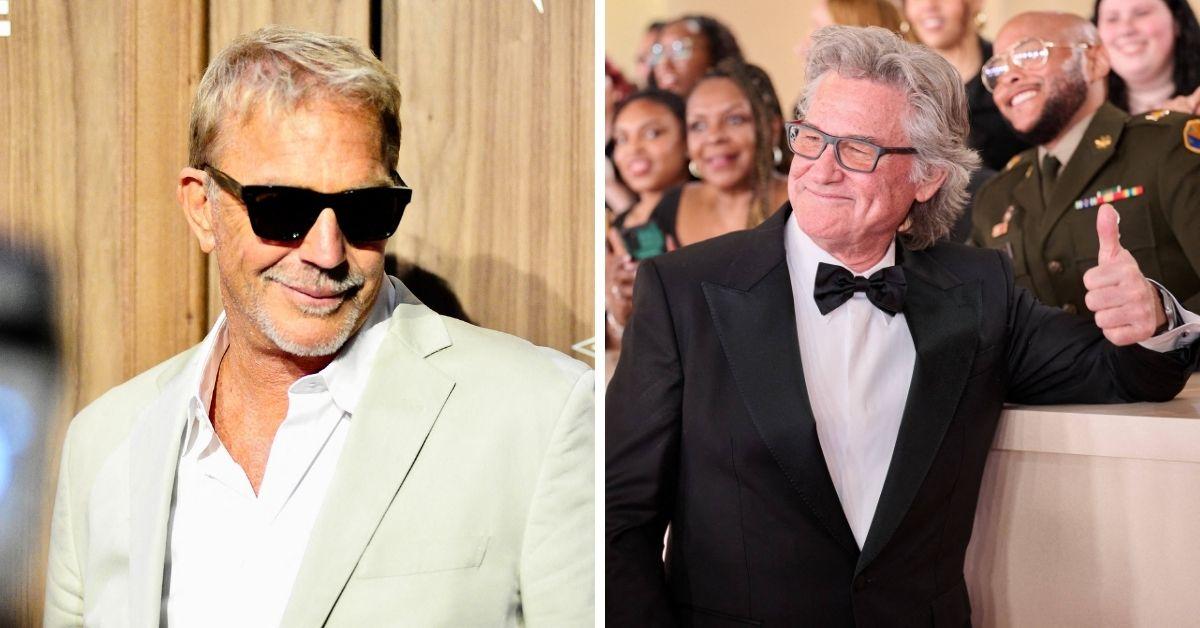 Photos of Kurt Russell and Kevin Costner