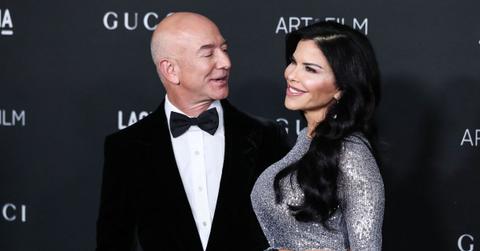 Photo of Jeff Bezos and Lauren Sánchez Bezos.