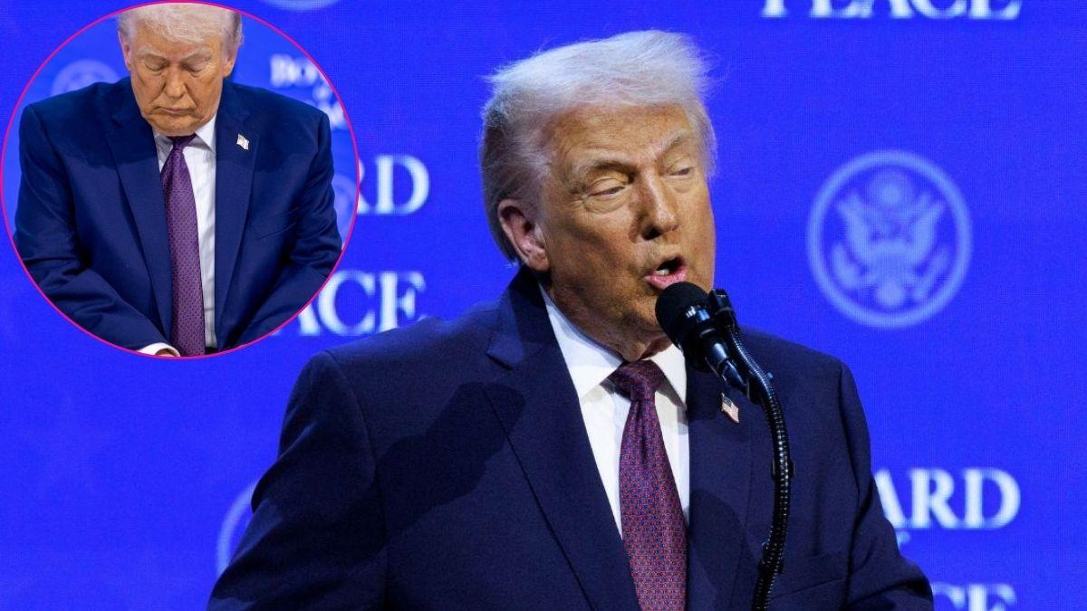 composite photo of donald trump