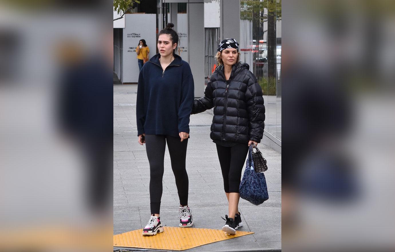 Lisa Rinna and Amelia Gray Hamlin enjoy a day out together