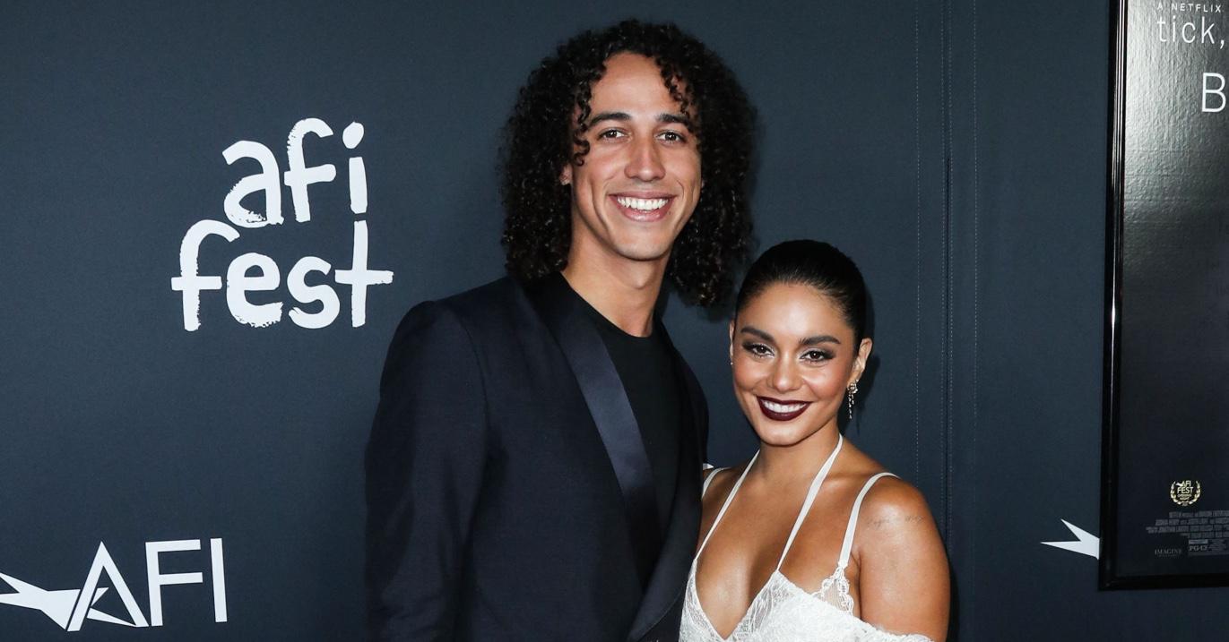 Vanessa Hudgens Sparks Cole Tucker Marriage Rumors In White Dress