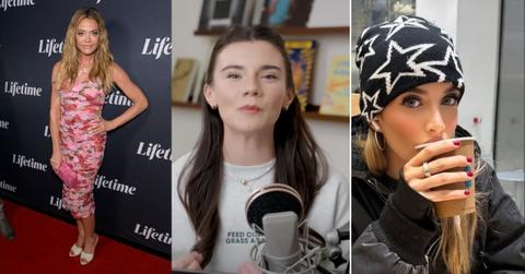 Composite photo of Denise Richards, Brett Cooper and Sami Sheen