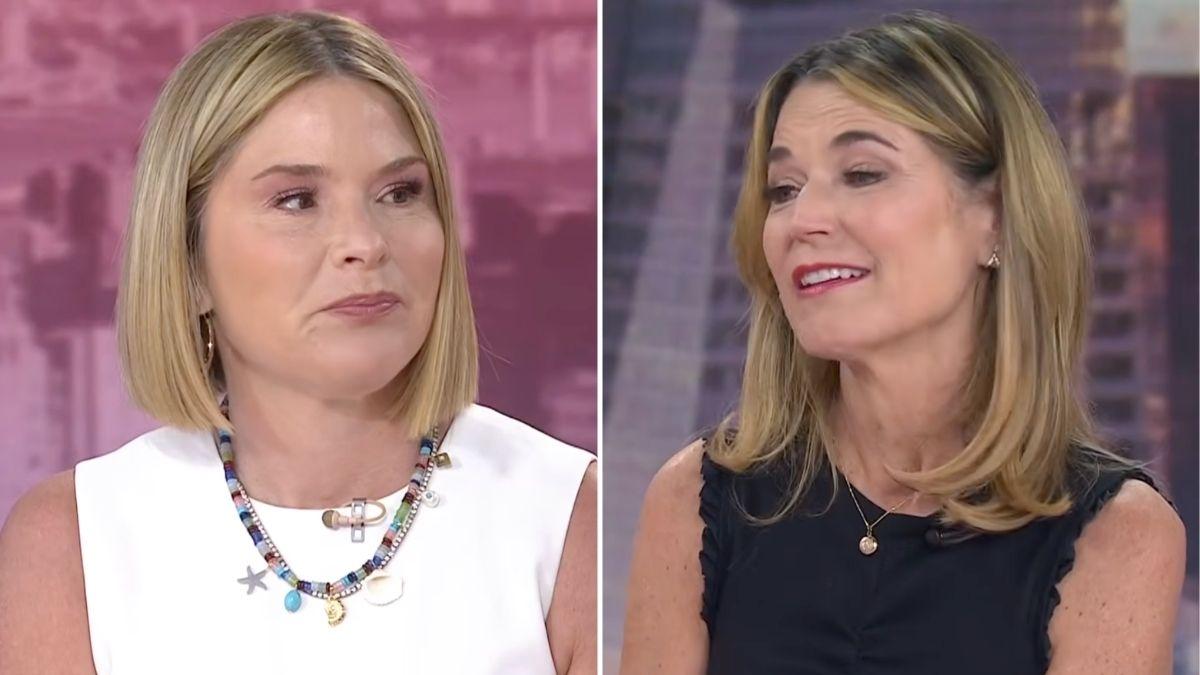 Photo of Jenna Bush Hager and Savannah Guthrie
