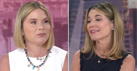 Photo of Jenna Bush Hager and Savannah Guthrie