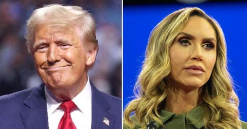 Composite photo of Donald Trump and Lara Trump.